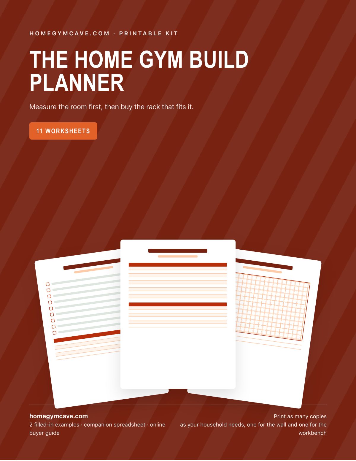 The Home Gym Build Planner cover
